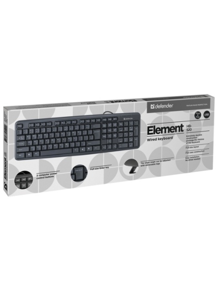Defender ELEMENT HB-520-B USB black 2